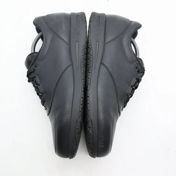 SAS Liberty Slip Resistant Sneakers Oxfords Men's Size 10.5 M Black Leather